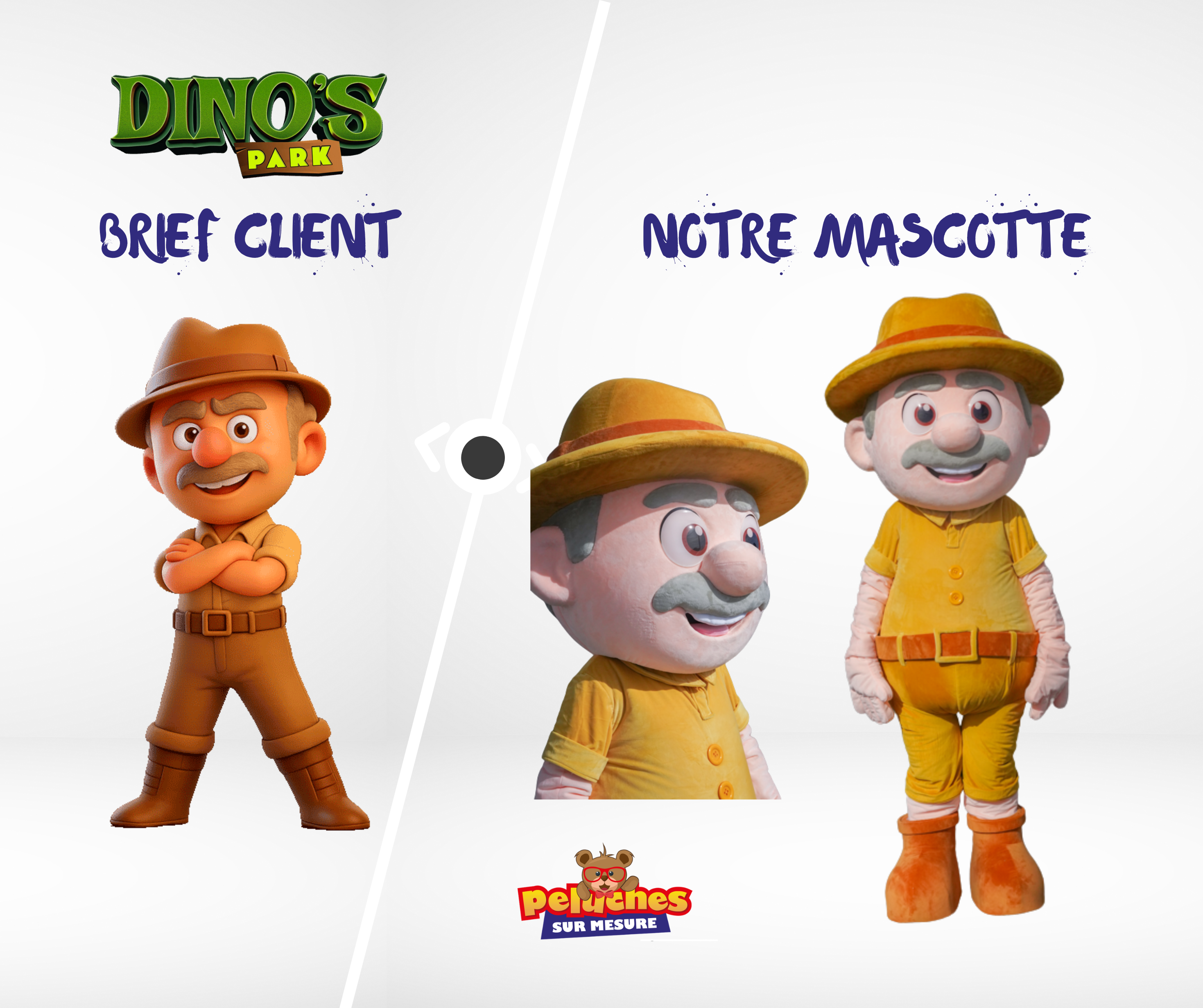 Mascotte sur mesure